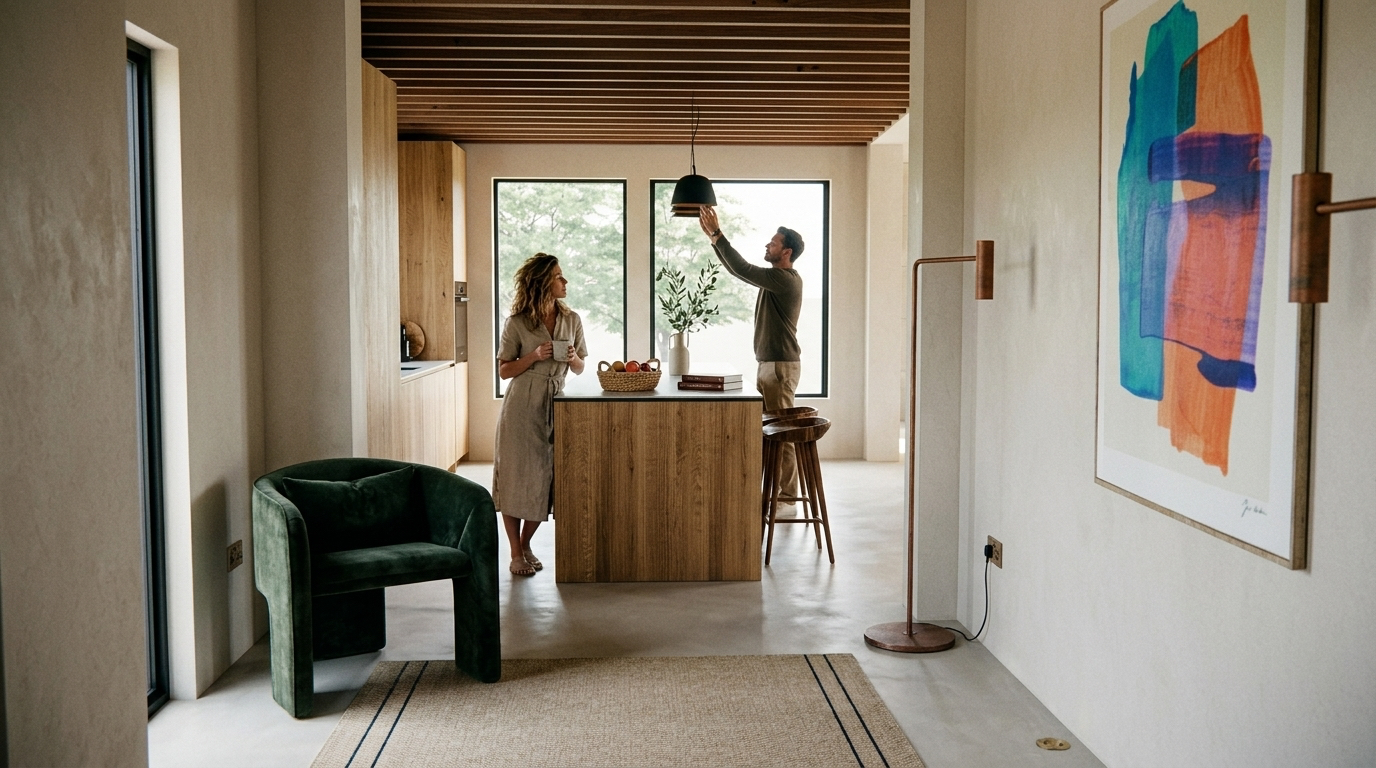 A finished Studio EMKÈ interior
